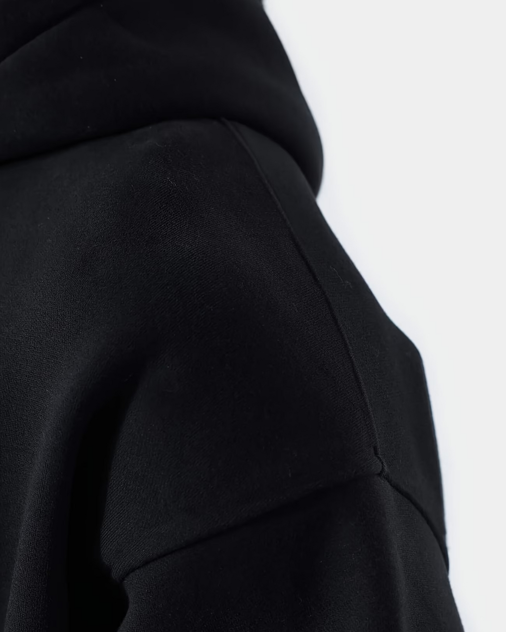 Relaxed Fit Oversized Hoodie Zwart
