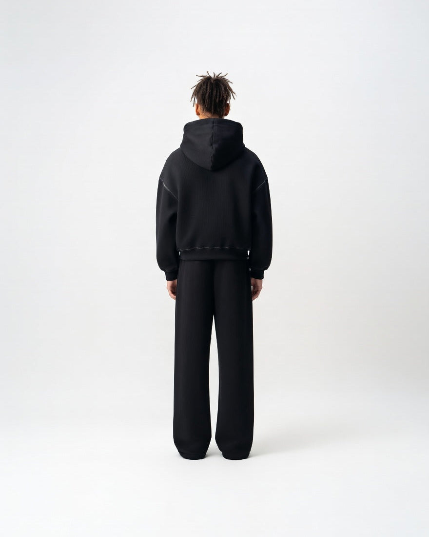 Outline Stitch Jogger Zwart