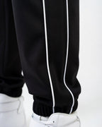 Double Stripe Track Pants Zwart