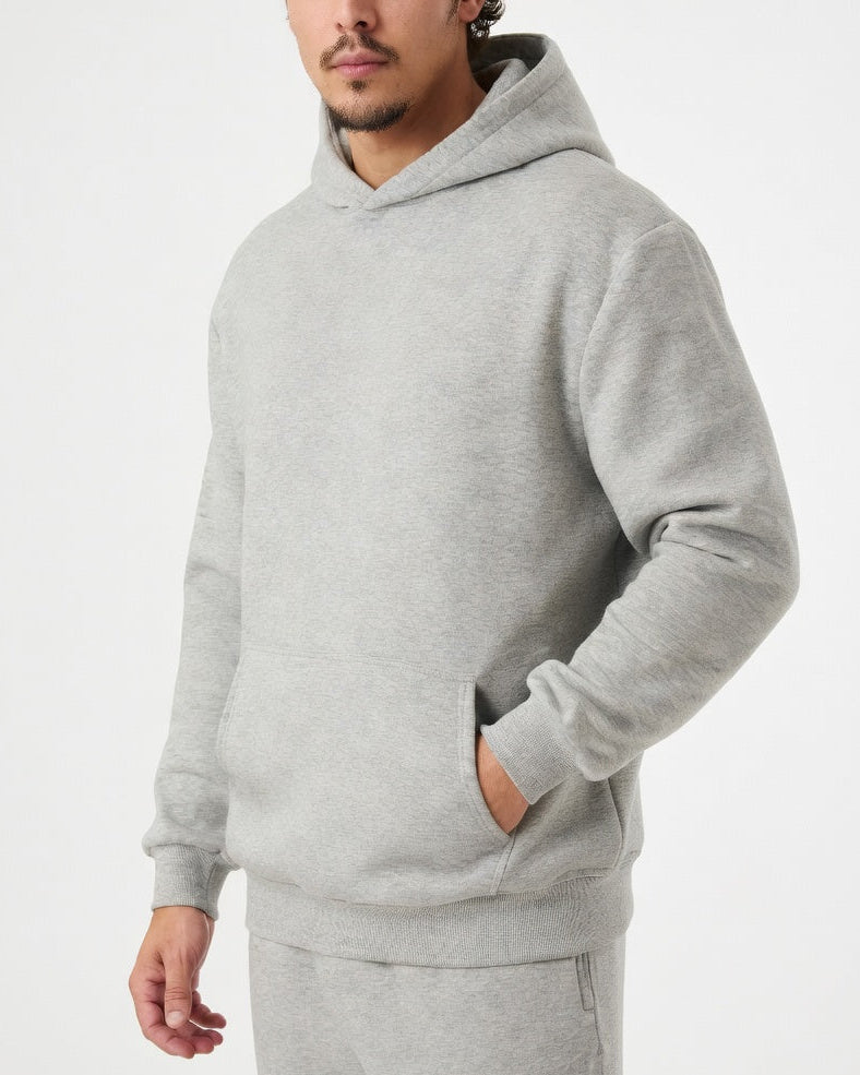 Relaxed Fit Oversized Hoodie Grijs
