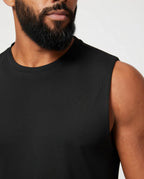 Athletic Slim Fit Tank Zwart