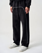 Outline Stitch Jogger Zwart