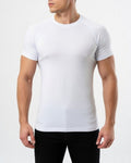 Slim Fit Performance T-Shirt Wit