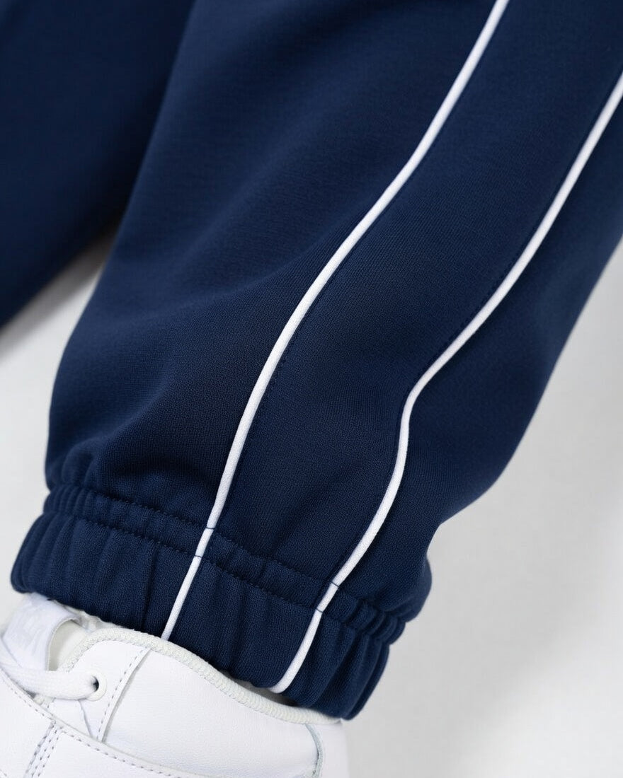 Double Stripe Track Pants Blauw
