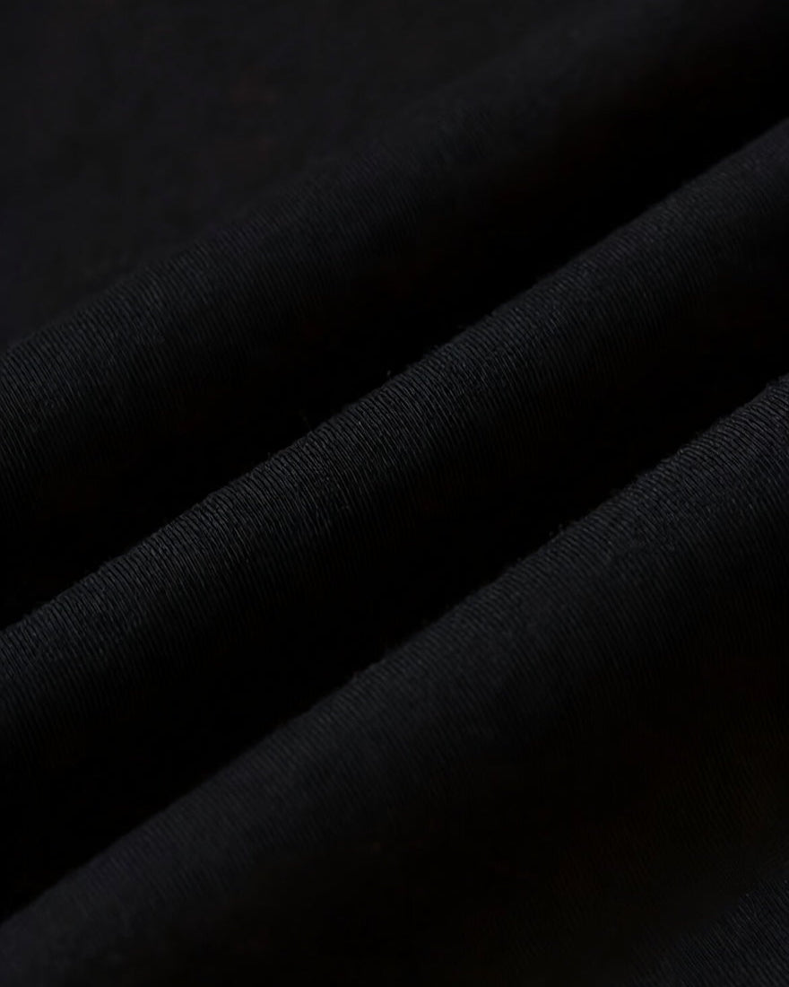 Oversized Cotton T-Shirt Black