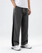 Wide Fit Track Pants Grijs