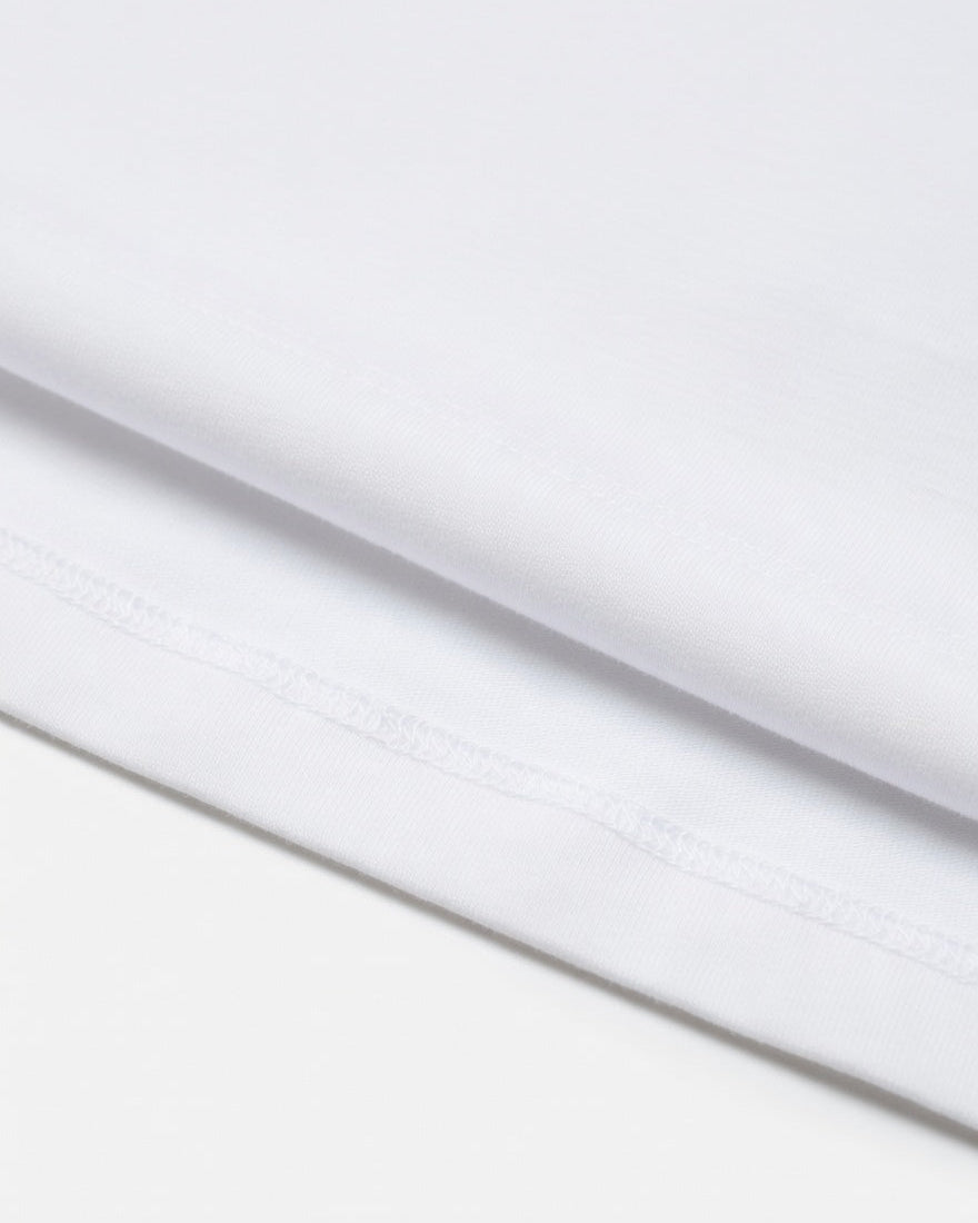 Oversized Cotton T-Shirt Wit