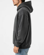 Relaxed Fit Oversized Hoodie Donker Grijs