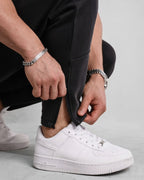 Relaxed Tapered Joggers Zwart