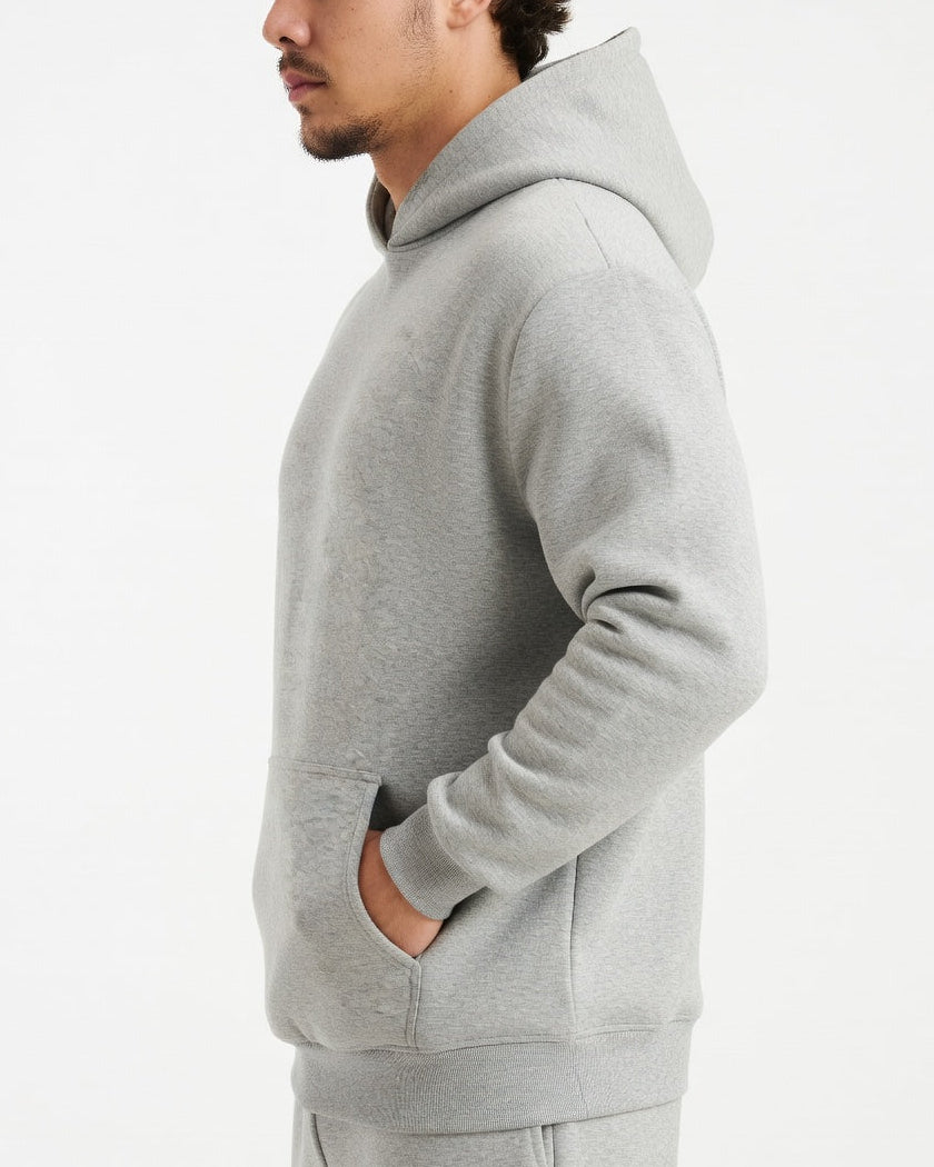 Relaxed Fit Oversized Hoodie Grijs