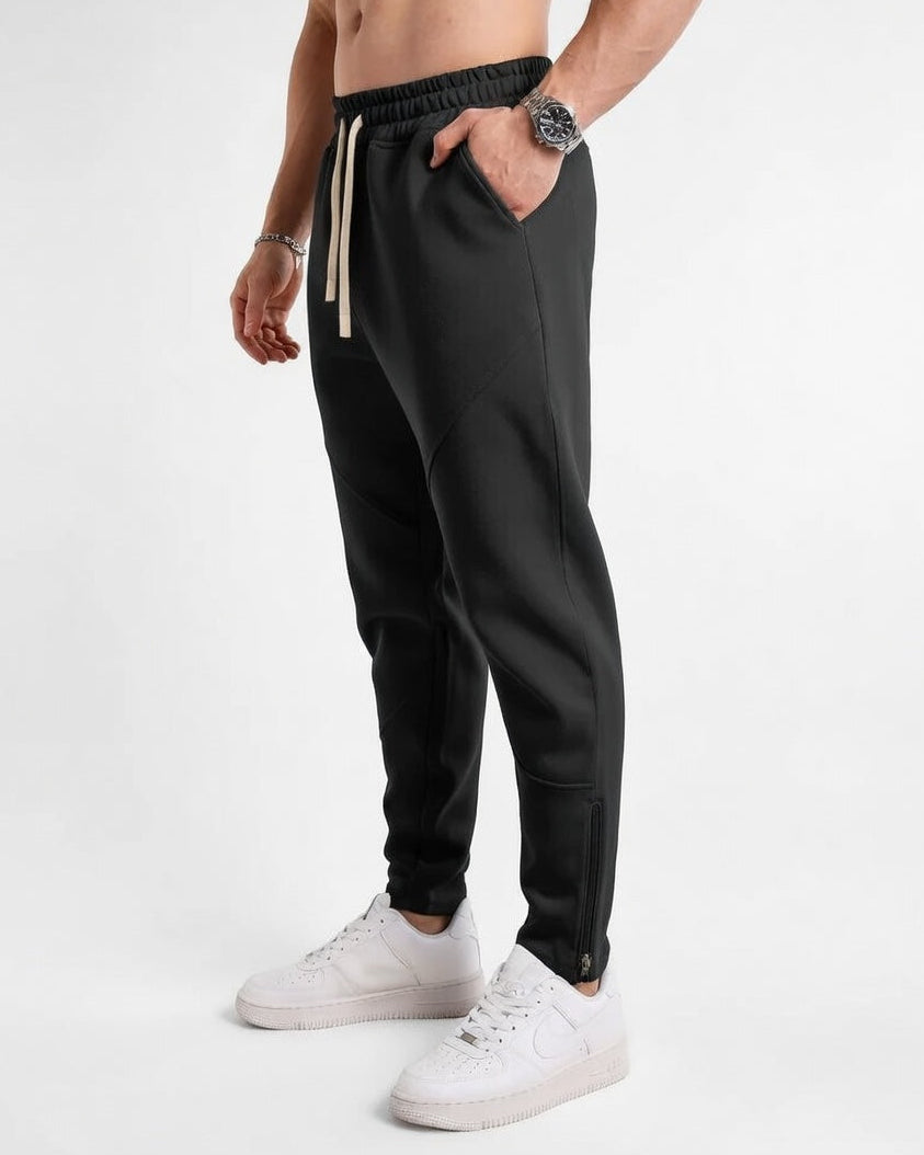 Relaxed Tapered Joggers Zwart
