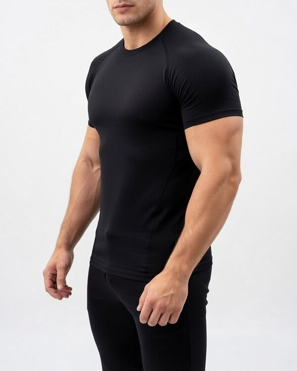 Apex Compression T-Shirt Zwart