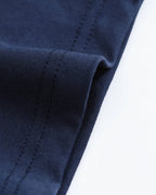 Oversized Cotton T-Shirt Donker Blauw