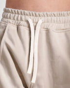 Relaxed Tapered Joggers Beige