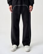 Outline Stitch Jogger Zwart