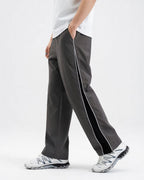 Wide Fit Track Pants Grijs