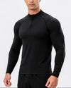 Performance Quarter Zip Zwart