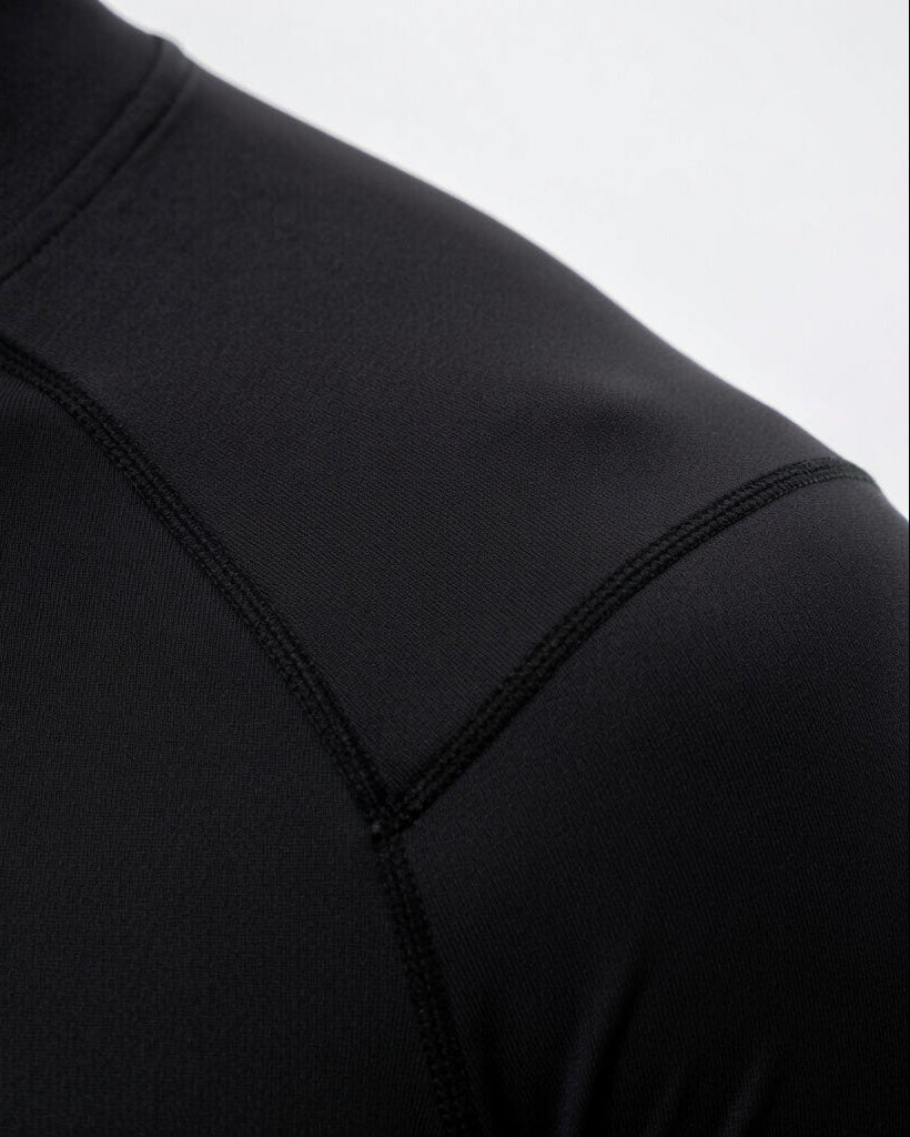 Performance Quarter Zip Zwart
