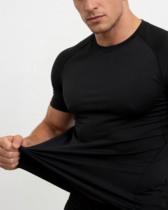 Apex Compression T-Shirt Zwart