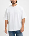 Oversized Cotton T-Shirt Wit