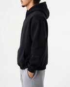 Relaxed Fit Oversized Hoodie Zwart