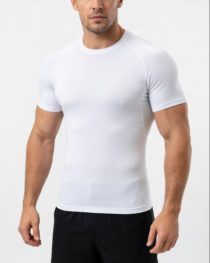 Apex Compression T-Shirt – Wit