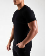 Slim Fit Performance T-Shirt Zwart