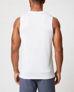 Athletic Slim Fit Tank Wit