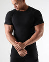 Slim Fit Performance T-Shirt Zwart