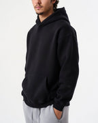 Relaxed Fit Oversized Hoodie Zwart