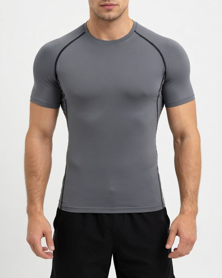 Apex Compression T-Shirt – Grijs