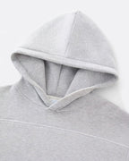 Outline Stitch Hoodie Grijs