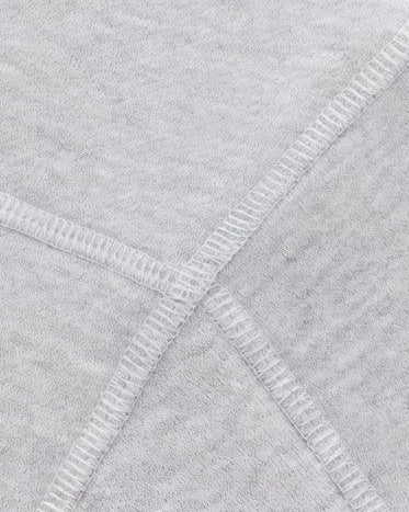 Outline Stitch Hoodie Grijs